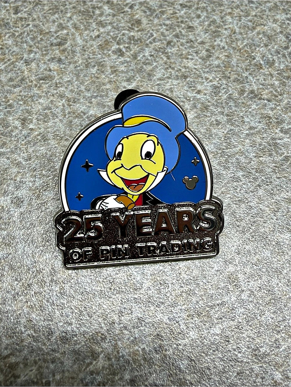 Disney DLR Jiminy Cricket 25 Years of Pin Trading Hidden Disney 2025